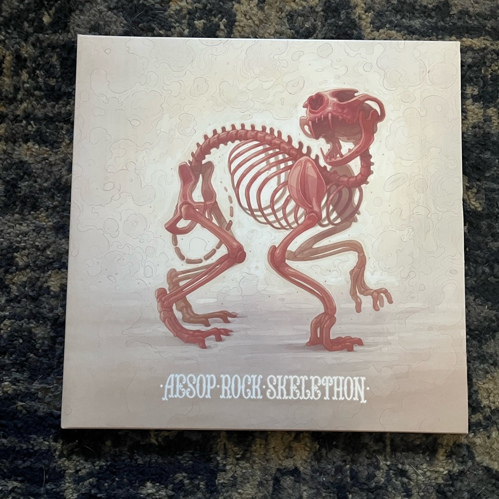 Aesop Rock Skelethon Album with bonus vinyl